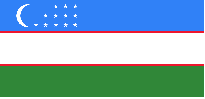 Uzbekistan Flag